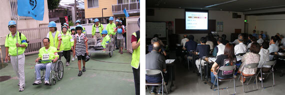 「助け合いの仕組みづくり」の普及啓発、自主防災組織リーダー講習の写真