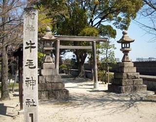 牛毛神社の写真