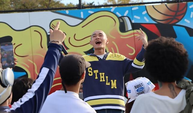 写真:南区民まつり2024のD.R.C.LIVE&DJの様子