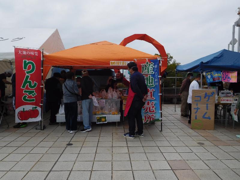 写真:模擬店の様子