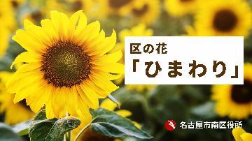 動画サムネイル:区の花ひまわりのPR