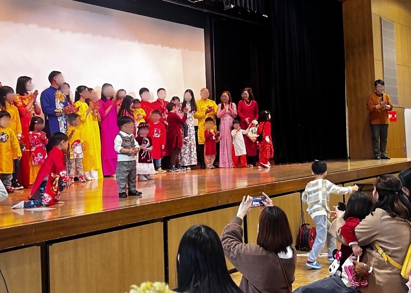 写真:ステージの様子