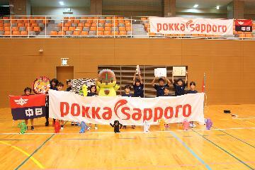 写真:学区対抗ディスクドッヂ大会午前の部優勝苗代学区