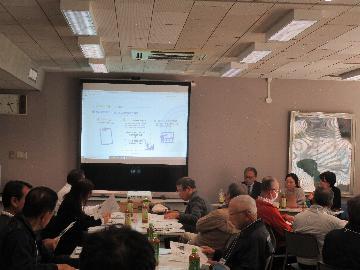 上志段味自治会による講演の写真