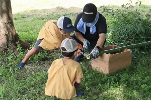写真:工作教室の様子