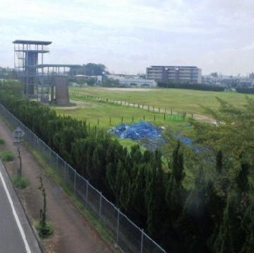 写真：小幡ヶ原射撃場跡