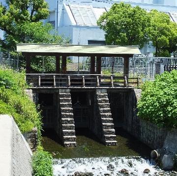 写真：黒川樋門