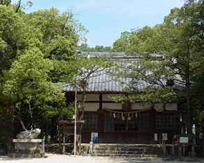 高牟神社の写真
