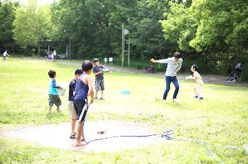 写真：みずひろプレーパークの様子
