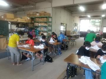 写真：絞り教室