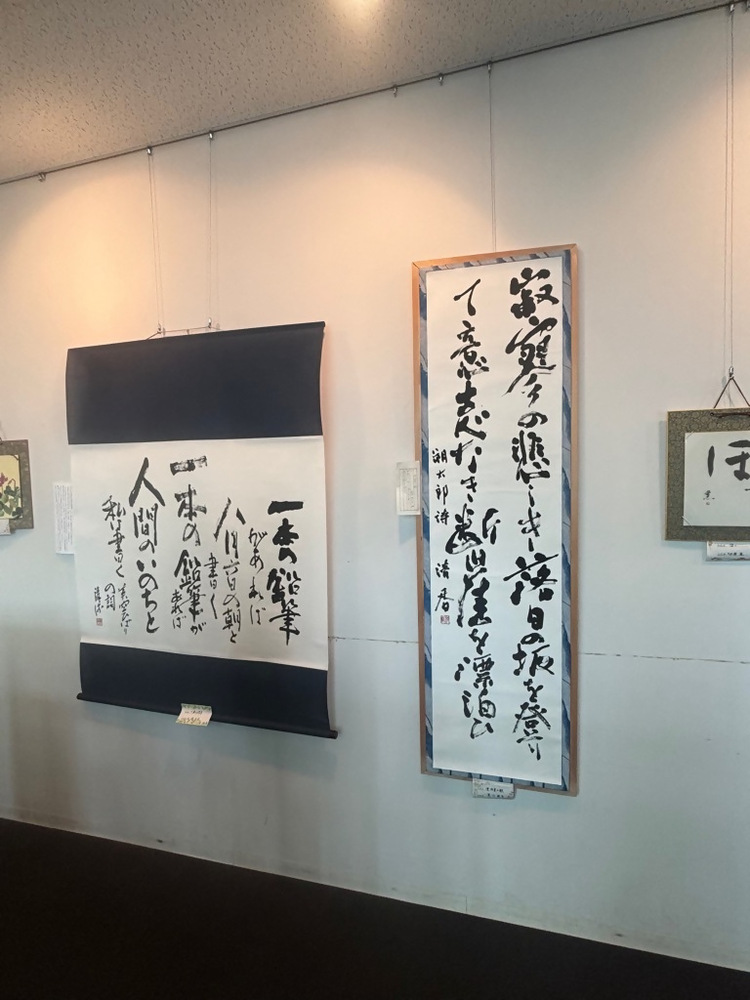 作品展の様子