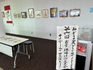 写真：作品展の様子