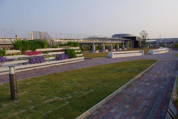 写真：屋上ルーフテラス