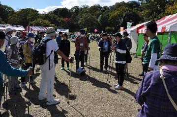 写真:クアオルトwithポールウオーキング!