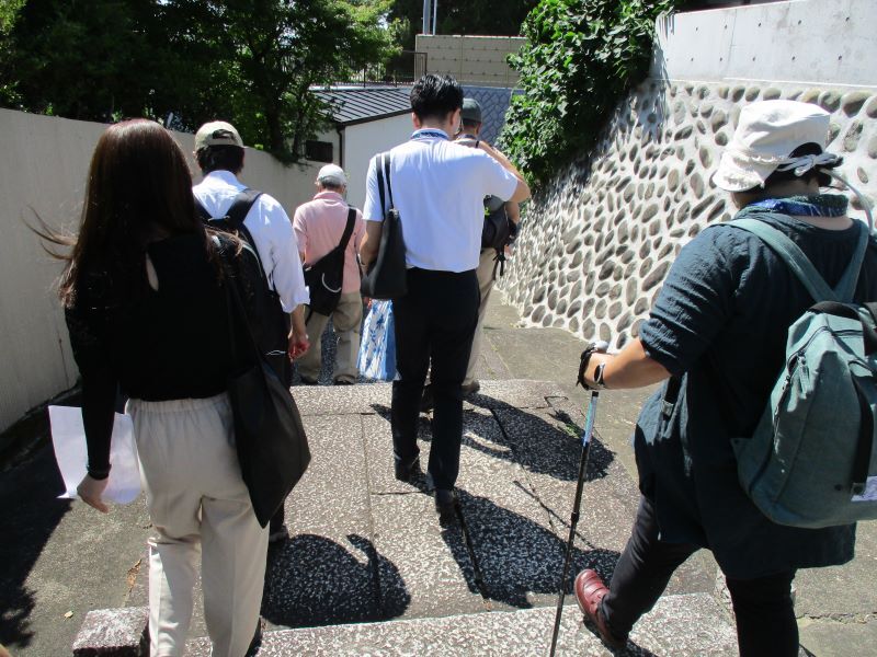 写真:浄泉寺から万福寺、曲尺之手へその1