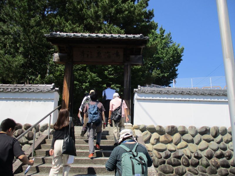 写真:浄泉寺から万福寺、曲尺之手へその2