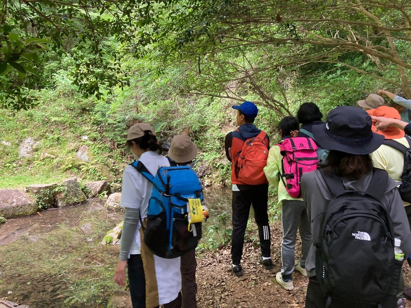 写真:みんなで心拍数チェック