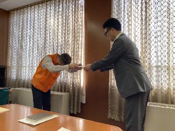 写真：プロジェクトチーム任命式の様子