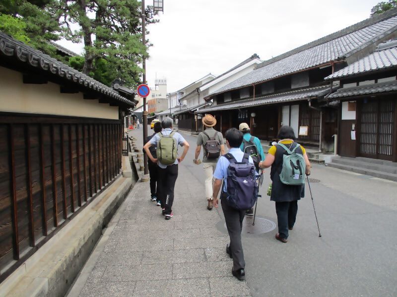 写真:有松コーススタート!