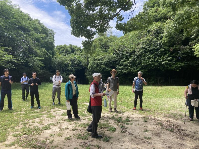 写真:大高城址に到着