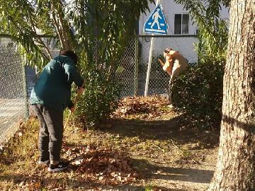 写真：南越公園愛護会の活動の様子