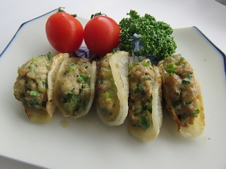 だいこん餃子の写真