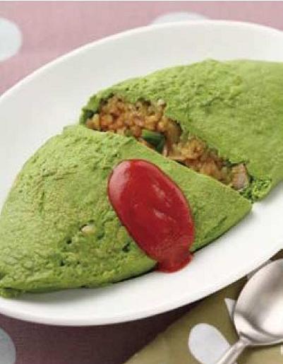 写真：大高菜オムライス