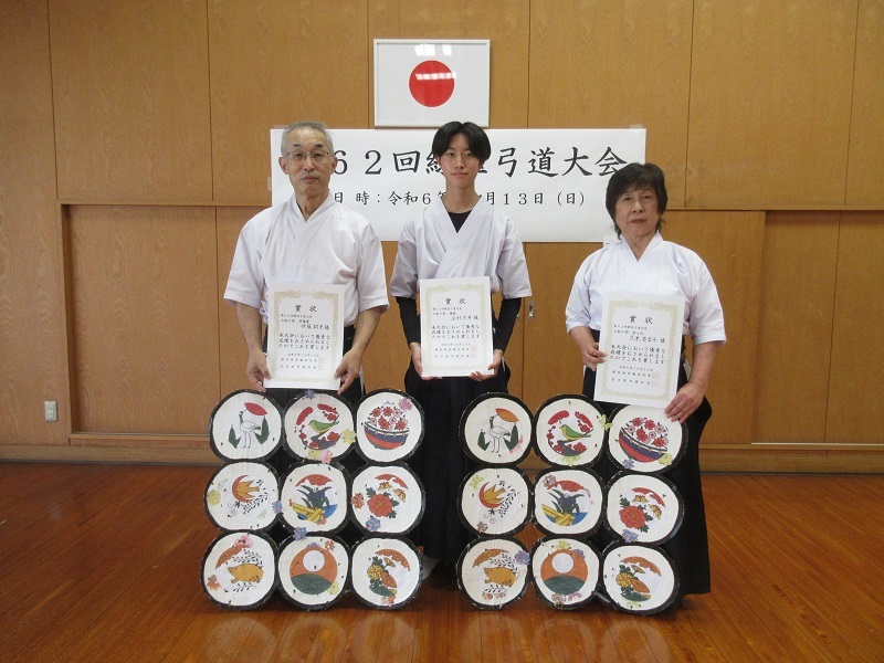 「点取の部」入賞者の写真