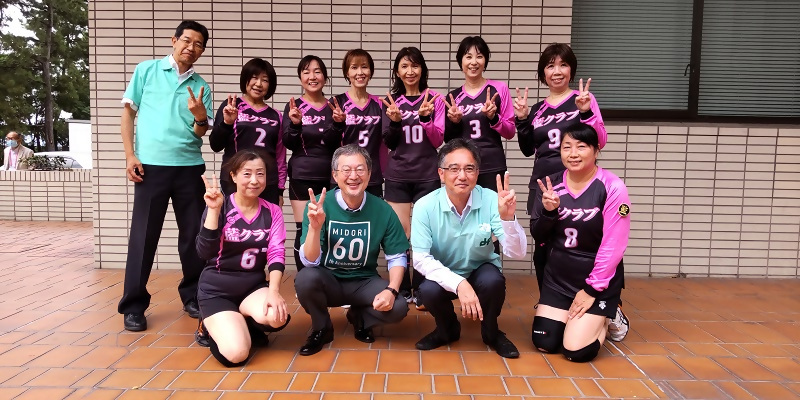 秋組準優勝「藍クラブ」の写真