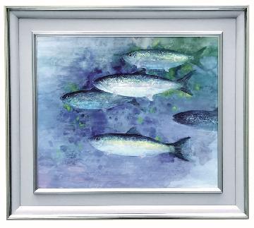 緑区民美術展日本画の部市長賞受賞作品の写真