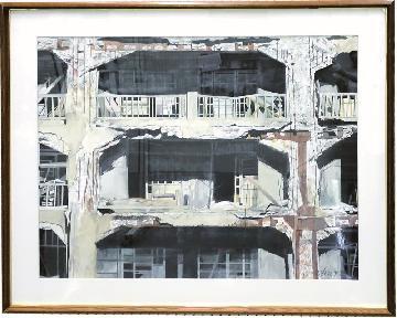 緑区民美術展洋画の部市長賞受賞作品の写真