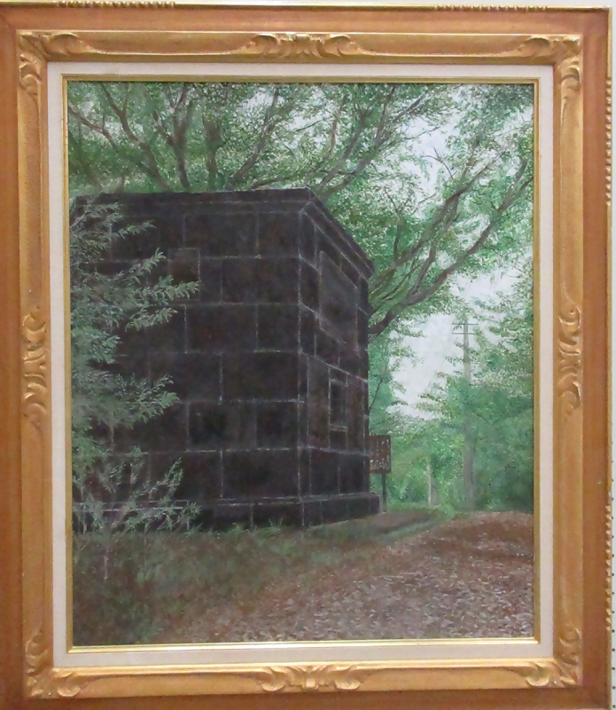 写真:緑区民美術展日本画の部市長賞受賞作品