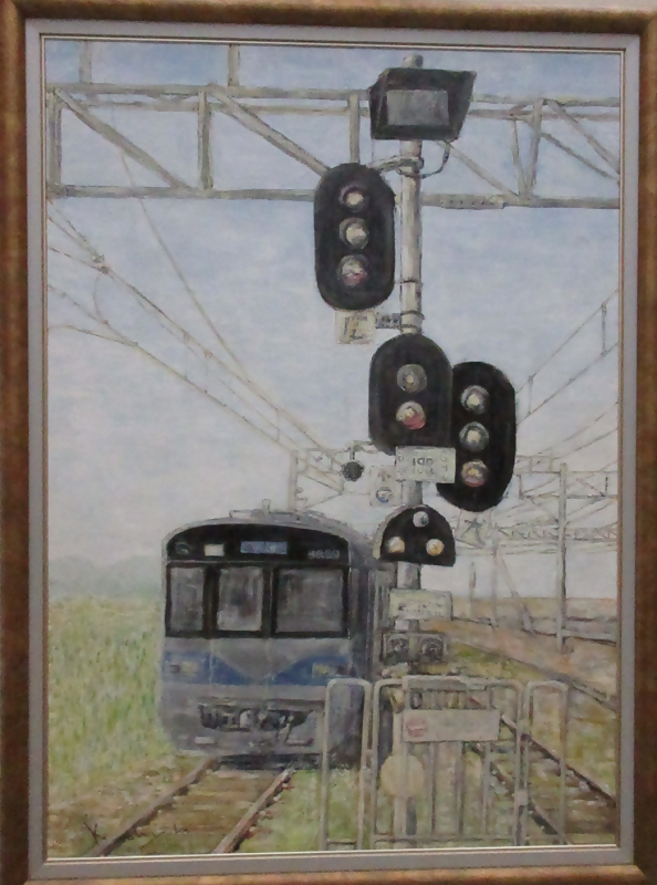 写真:緑区民美術展洋画の部市長賞受賞作品