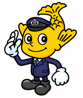 イラスト:名古屋市交通局のマスコットキャラクター「ハッチー」