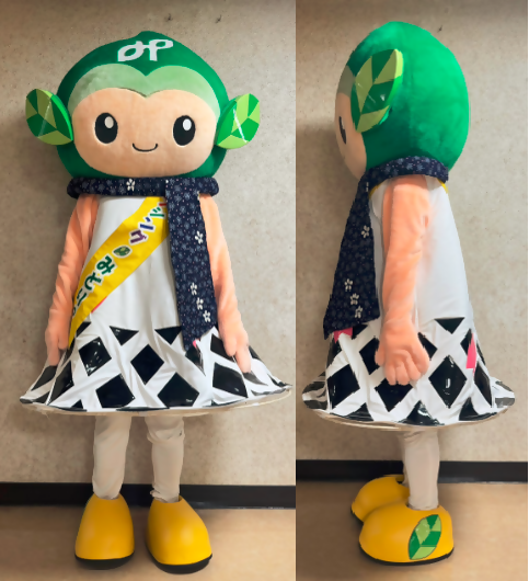 ダンシングみどりっちの正面と横の写真