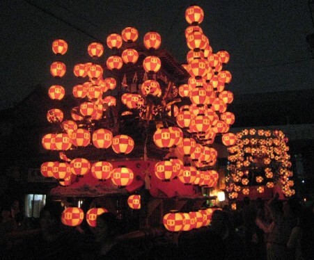 写真:有松山車まつり
