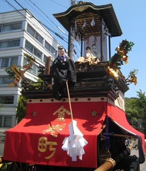 写真:西町神宮皇后車