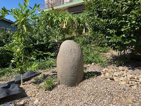 鉾掛けの松址の写真