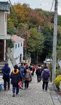 写真：帰路の下り坂