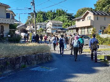 写真：兵糧入れの道筋を進む