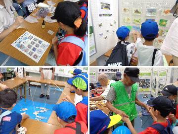 写真：来場者が楽しみながら参加している様子