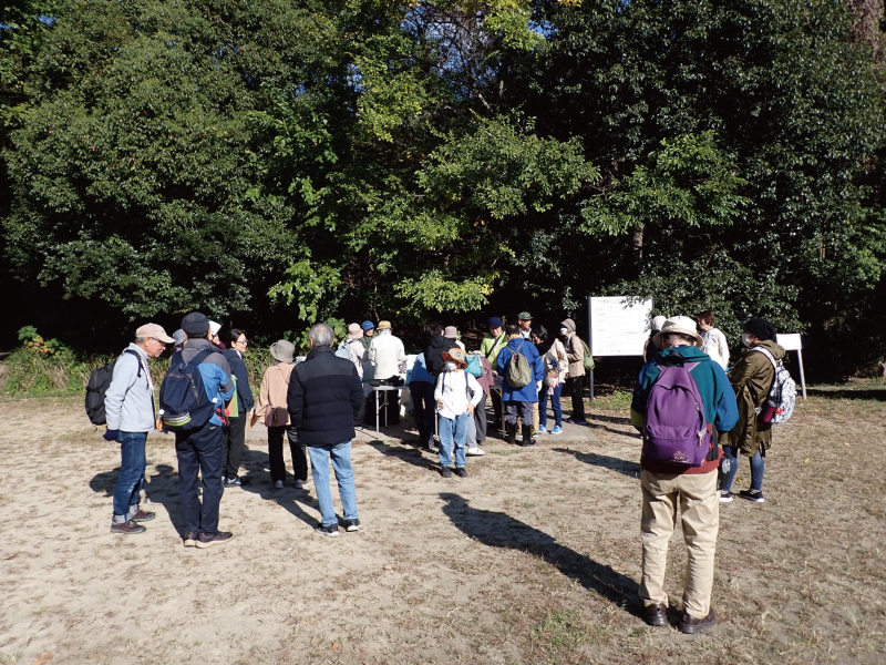 写真:出発前の様子