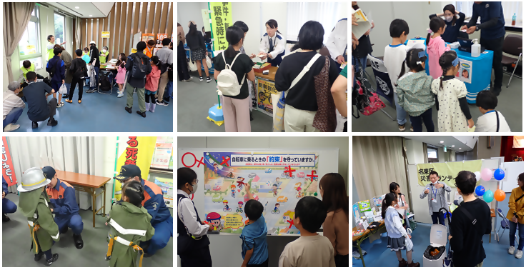 写真：出展ブースの様子
