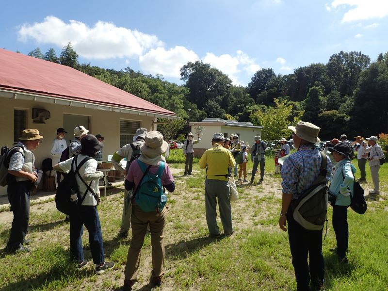 写真:出発前の様子