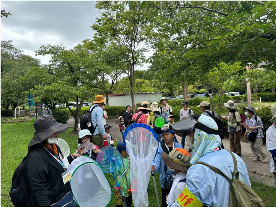 写真:出発前の様子