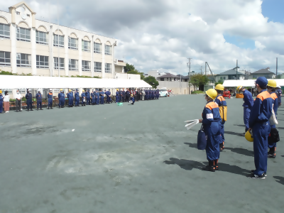 写真：総合防災訓練