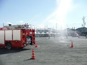 写真：合同震災対応訓練の様子
