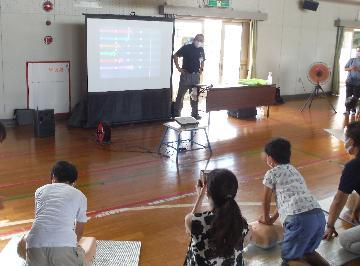 写真：心肺蘇生法