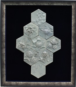 写真：彫刻・工芸の部　区長賞受賞作品