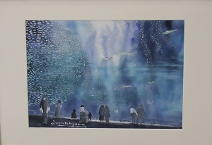 写真：洋画の部　中日賞受賞作品